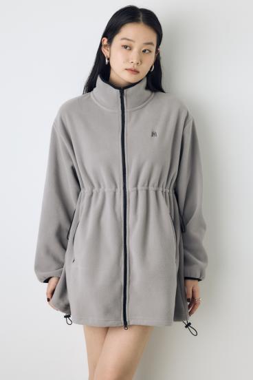 フリースドロストジップブルゾン
