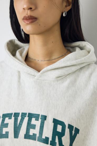 クラックロゴプリントフーディー 詳細画像