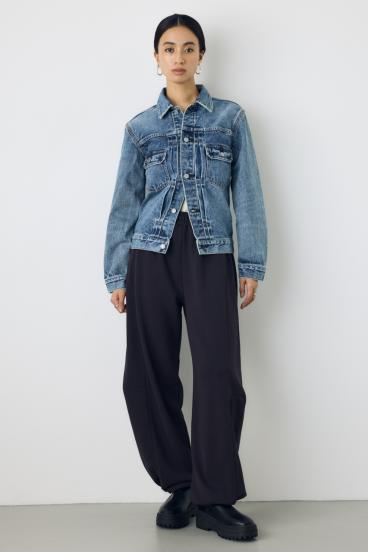 AZUL DENIM タイトフィットデニムジャケット 詳細画像