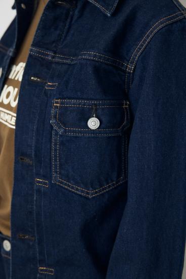 AZUL DENIM タイトフィットデニムジャケット 詳細画像