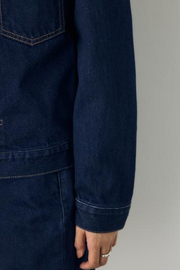 AZUL DENIM タイトフィットデニムジャケット 詳細画像