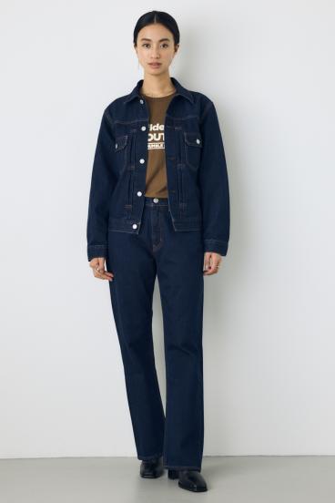 AZUL DENIM タイトフィットデニムジャケット 詳細画像
