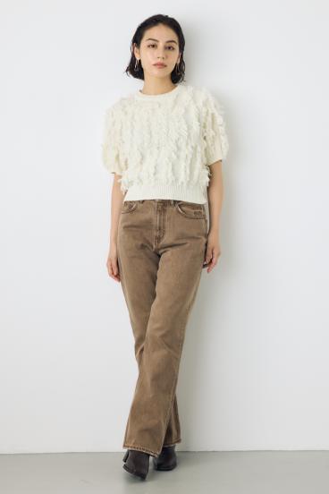 AZUL DENIM セミフレアデニム 詳細画像