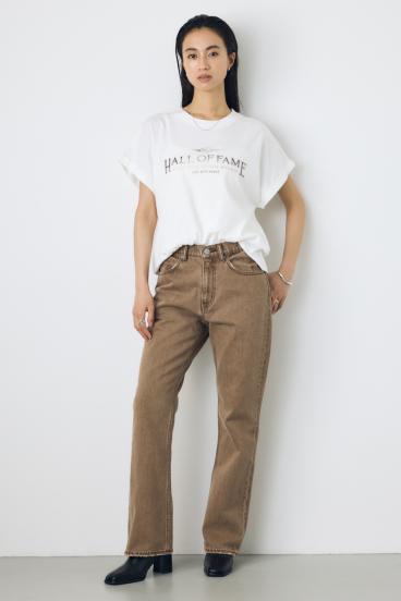 AZUL DENIM セミフレアデニム 詳細画像