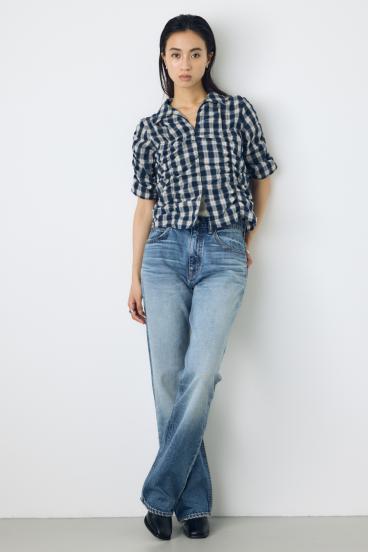 AZUL DENIM セミフレアデニム 詳細画像