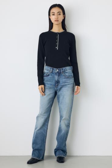 AZUL DENIM セミフレアデニム 詳細画像