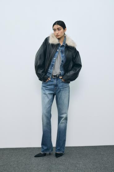 AZUL DENIM セミフレアデニム 詳細画像