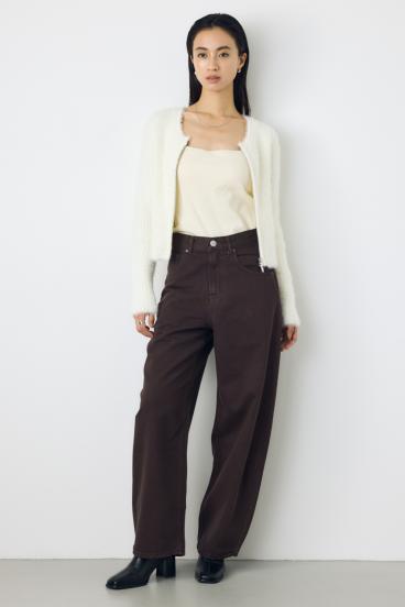 AZUL DENIM カラーワイドデニム 詳細画像