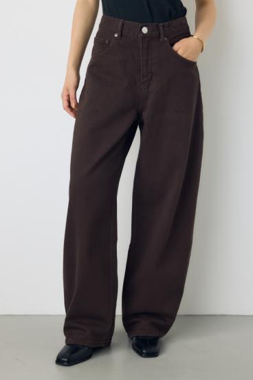 AZUL DENIM カラーワイドデニム 詳細画像