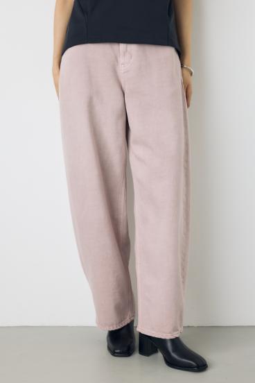 AZUL DENIM カラーワイドデニム 詳細画像