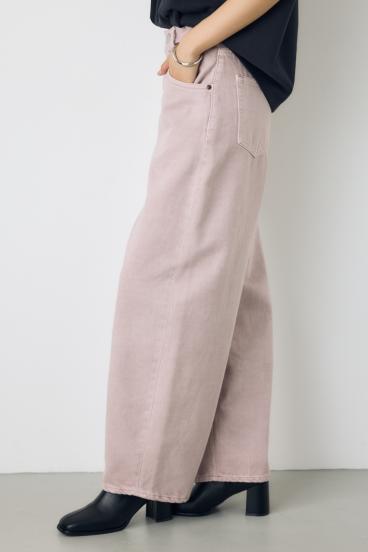AZUL DENIM カラーワイドデニム 詳細画像