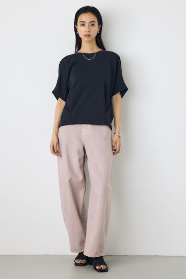 AZUL DENIM カラーワイドデニム 詳細画像