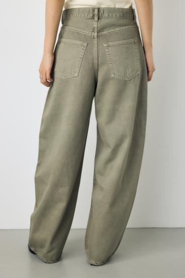 AZUL DENIM カラーワイドデニム 詳細画像