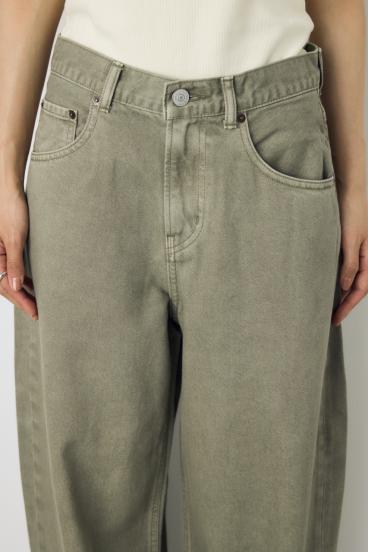 AZUL DENIM カラーワイドデニム 詳細画像