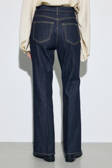 AZUL DENIM センタープレスフレアデニム 詳細画像