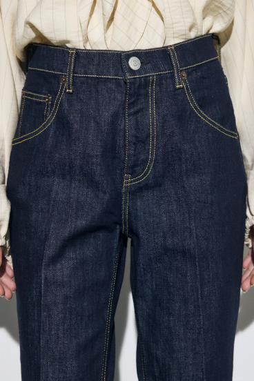 AZUL DENIM センタープレスフレアデニム 詳細画像