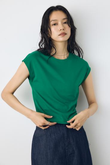 クロップドTEE