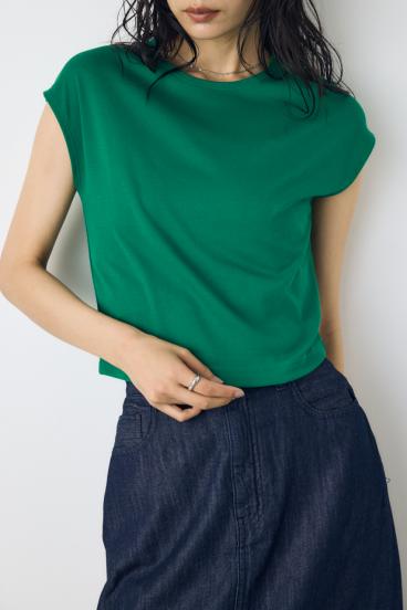 クロップドTEE