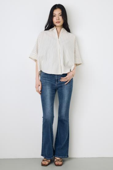 AZUL DENIM フレアデニム 詳細画像