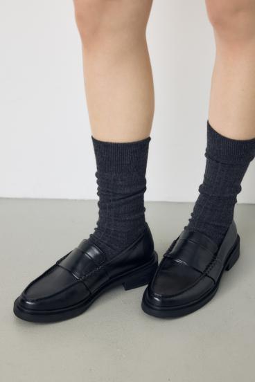 【AW先行アイテム】プレーンローファー 詳細画像