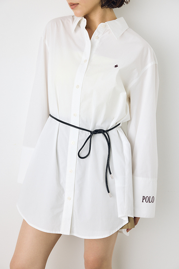 <先行予約>【POLO BCS×AZUL】シャツミニワンピース