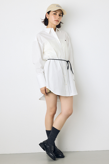<先行予約>【POLO BCS&times;AZUL】シャツミニワンピース 詳細画像
