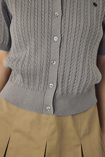 <先行予約>【POLO BCS&times;AZUL】ダブルカラーニット 詳細画像
