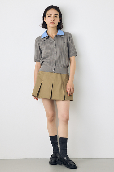 <先行予約>【POLO BCS&times;AZUL】ダブルカラーニット 詳細画像