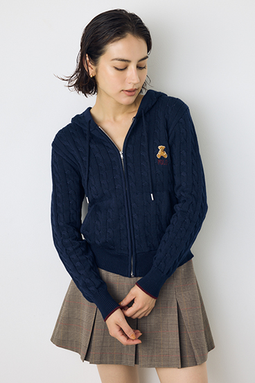 <先行予約>【POLO BCS×AZUL】ニットパーカー