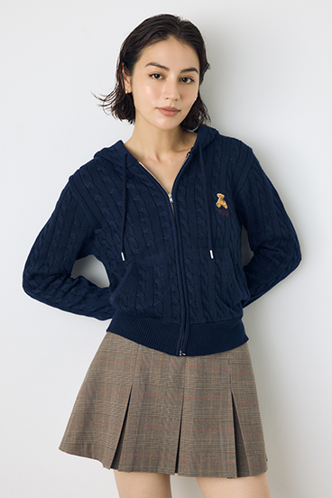 <先行予約>【POLO BCS×AZUL】ニットパーカー