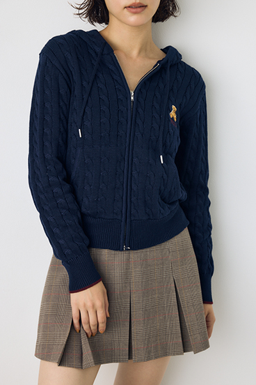 <先行予約>【POLO BCS&times;AZUL】ニットパーカー 詳細画像
