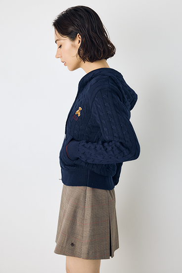 <先行予約>【POLO BCS&times;AZUL】ニットパーカー 詳細画像