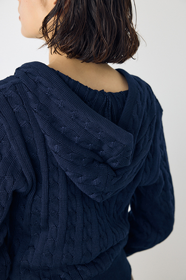 <先行予約>【POLO BCS&times;AZUL】ニットパーカー 詳細画像