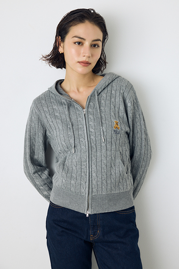 <先行予約>【POLO BCS×AZUL】ニットパーカー