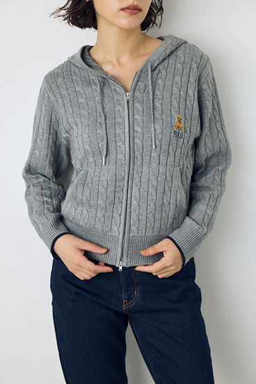 <先行予約>【POLO BCS&times;AZUL】ニットパーカー 詳細画像