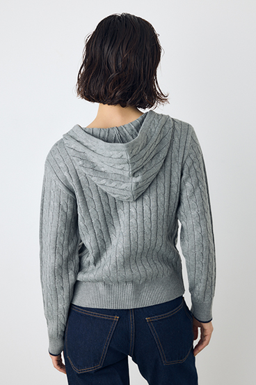 <先行予約>【POLO BCS&times;AZUL】ニットパーカー 詳細画像