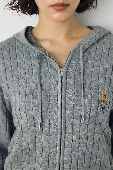 <先行予約>【POLO BCS&times;AZUL】ニットパーカー 詳細画像