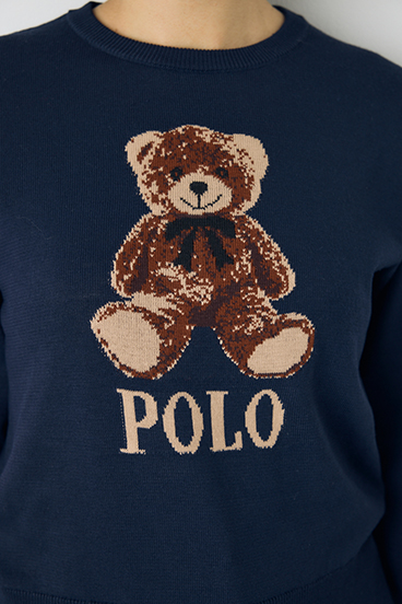 <先行予約>【POLO BCS&times;AZUL】ベアニット 詳細画像