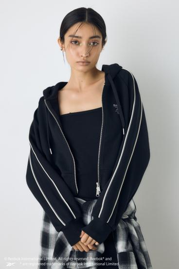 【REEBOK×AZUL】ダブルジップパーカー