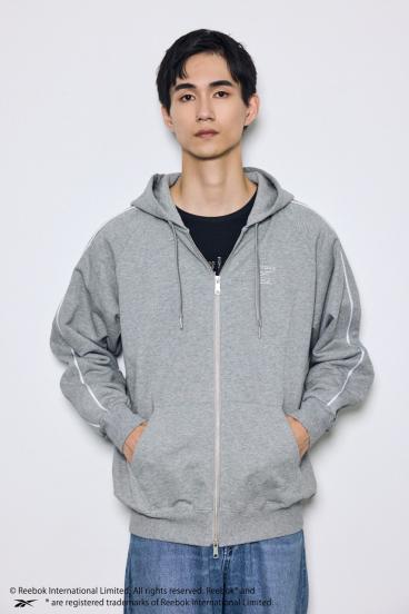 【REEBOK&times;AZUL】ダブルジップパーカー 詳細画像
