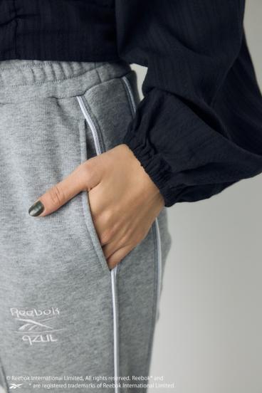 【REEBOK&times;AZUL】裏毛フレアパンツ 詳細画像