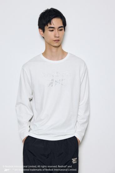 【REEBOK&times;AZUL】ラインストーンロンT 詳細画像