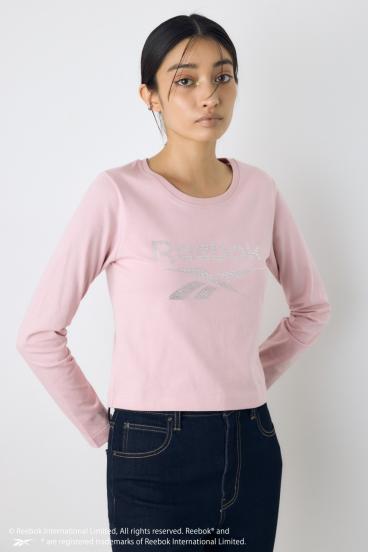 【REEBOK×AZUL】ラインストーンロンT