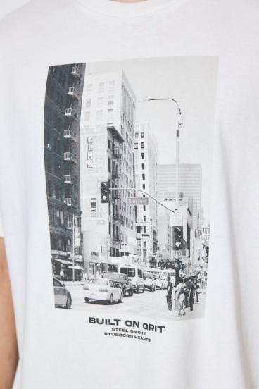 フォトプリント半袖TEE 詳細画像