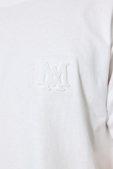 ブラシ刺繍半袖TEE 詳細画像