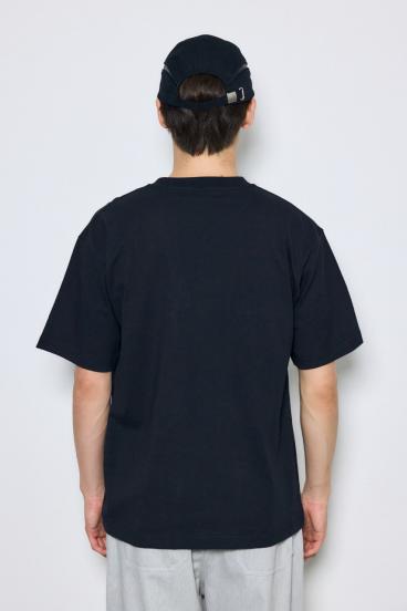 ブラシ刺繍半袖TEE 詳細画像