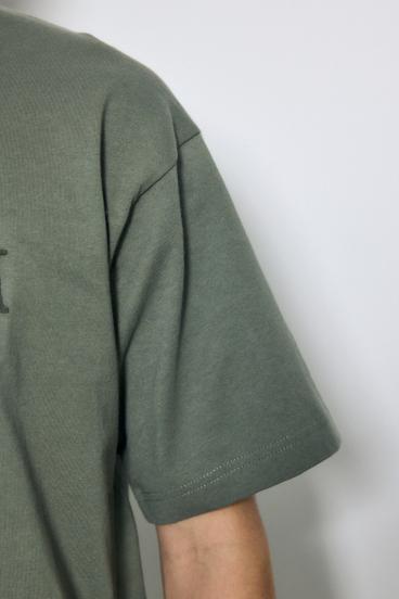 ブラシ刺繍半袖TEE 詳細画像