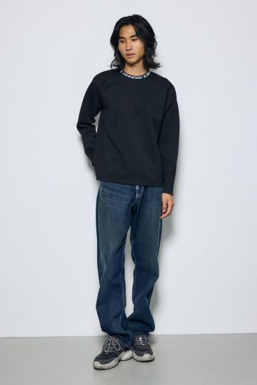 ネックロゴジャガードトップス 詳細画像