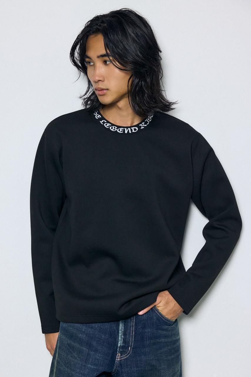 ネックロゴジャガードトップス｜MEN｜251JAC90-1731｜AZUL BY MOUSSY