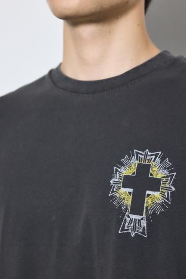 ピグメントグラフィック半袖TEE 詳細画像